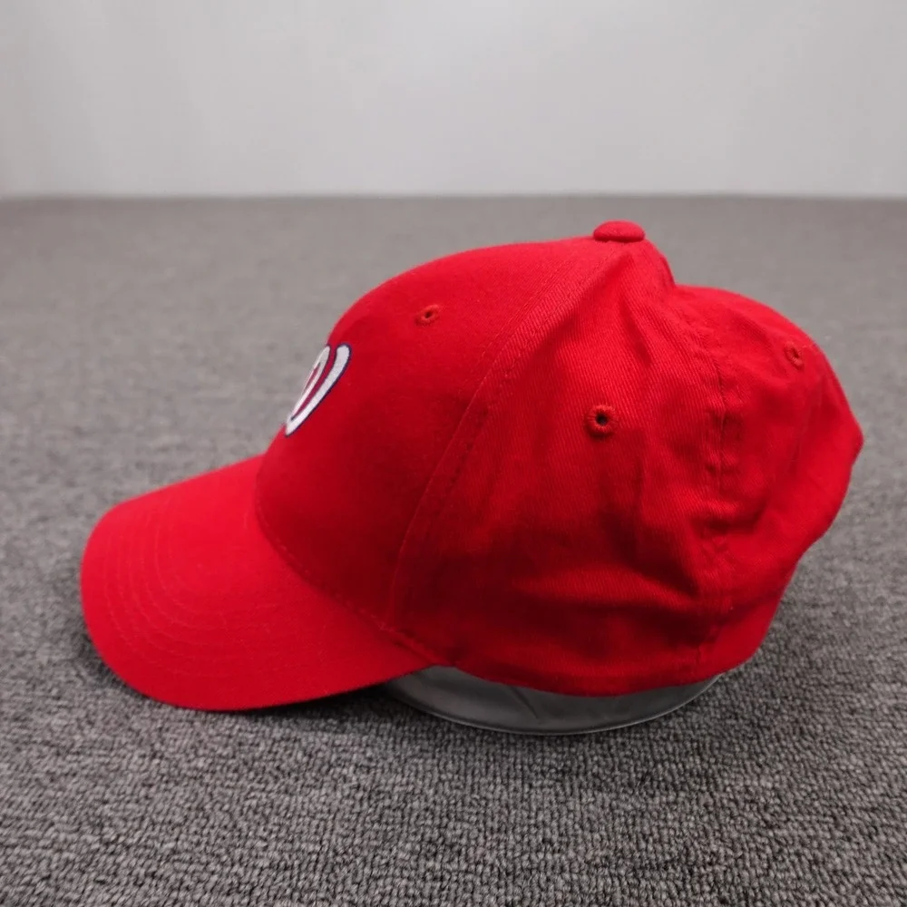 Washington Nationals Hat Cap Strap‎ Back One Size Red MLB Genuine Merchandise